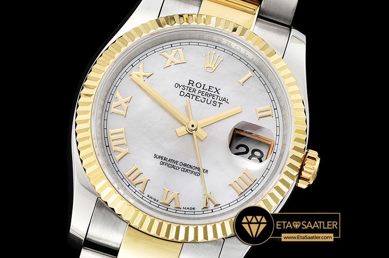 RDJ0279E- DJ 36mm Oyst Flt YGSS White MOP Roman BP A3135 Mod 01.jpg modelleri RDJ0279E- DJ 36mm Oyst Flt YGSS White MOP Roman BP A3135 Mod - 01.jpg